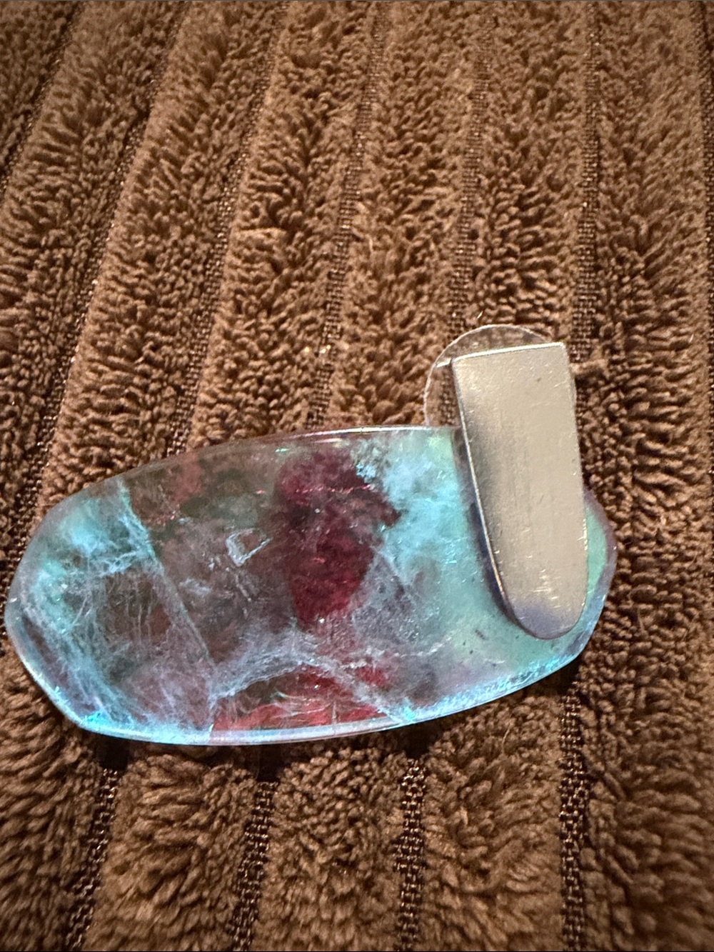 Kendra Scott irredecent earrings - Picture 7 of 8